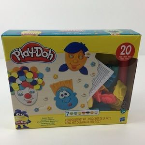 Hasbro Play-Doh Makin’ Faces 20 piece Kit E9381/E9378